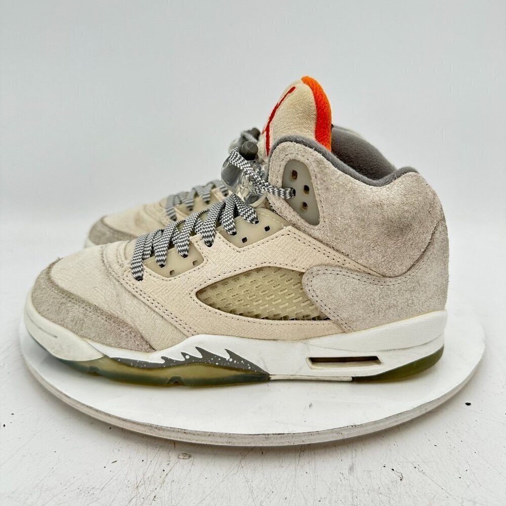 Nike Air Jordan 5 Retro Youth Size 4Y Women 5.5 FD9220-180 Light Brown Shoes